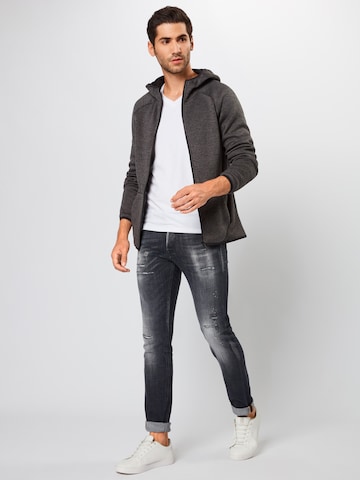 Urban Classics Fleecejacke in Grau