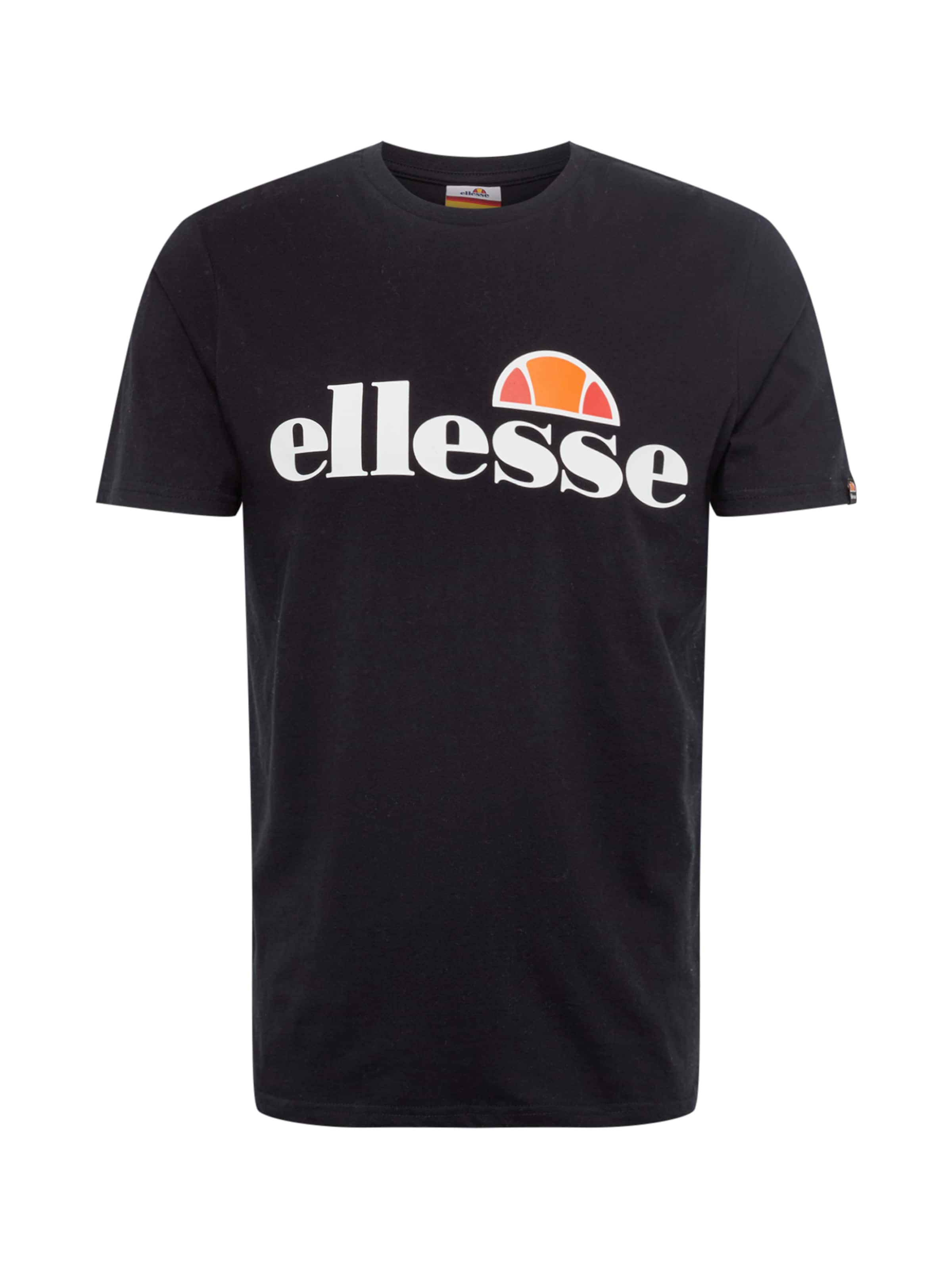 ELLESSE Футболка 'Prado' в Черный: спереди