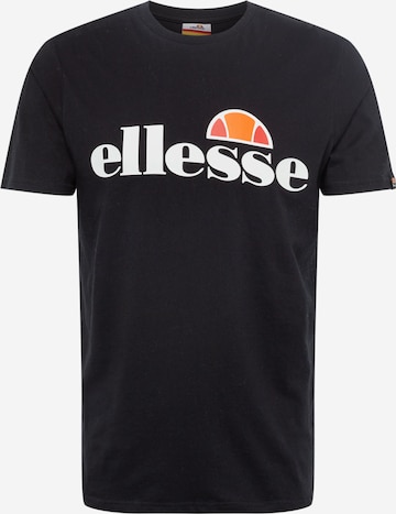 ELLESSE - Camisa em preto: frente