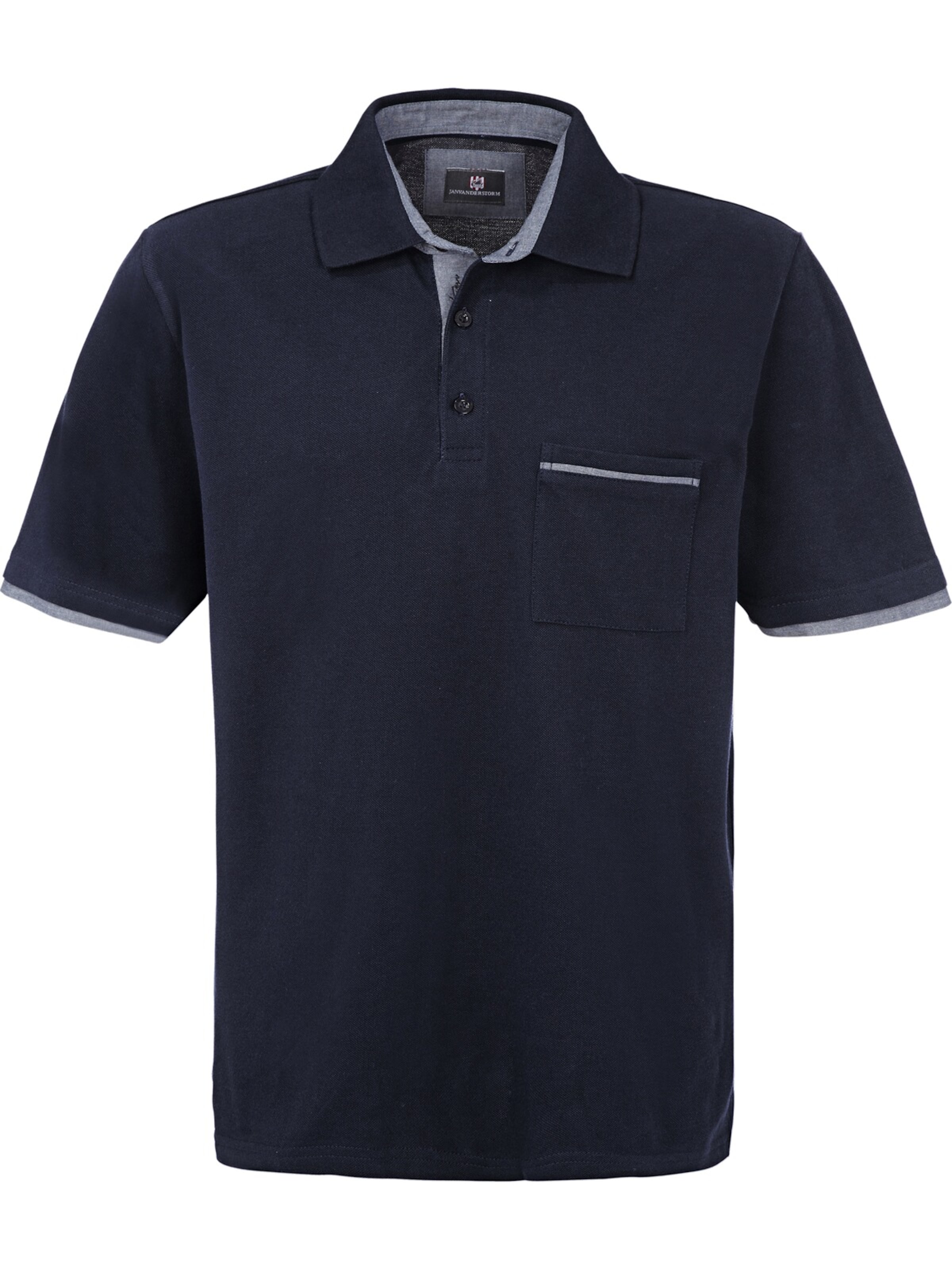 Jan Vanderstorm Shirt 'Melker' in Blue: front