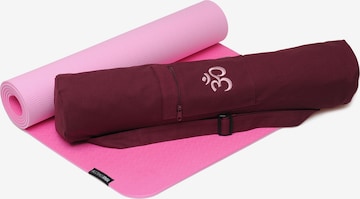 YOGISTAR.COM Mat in Pink: front