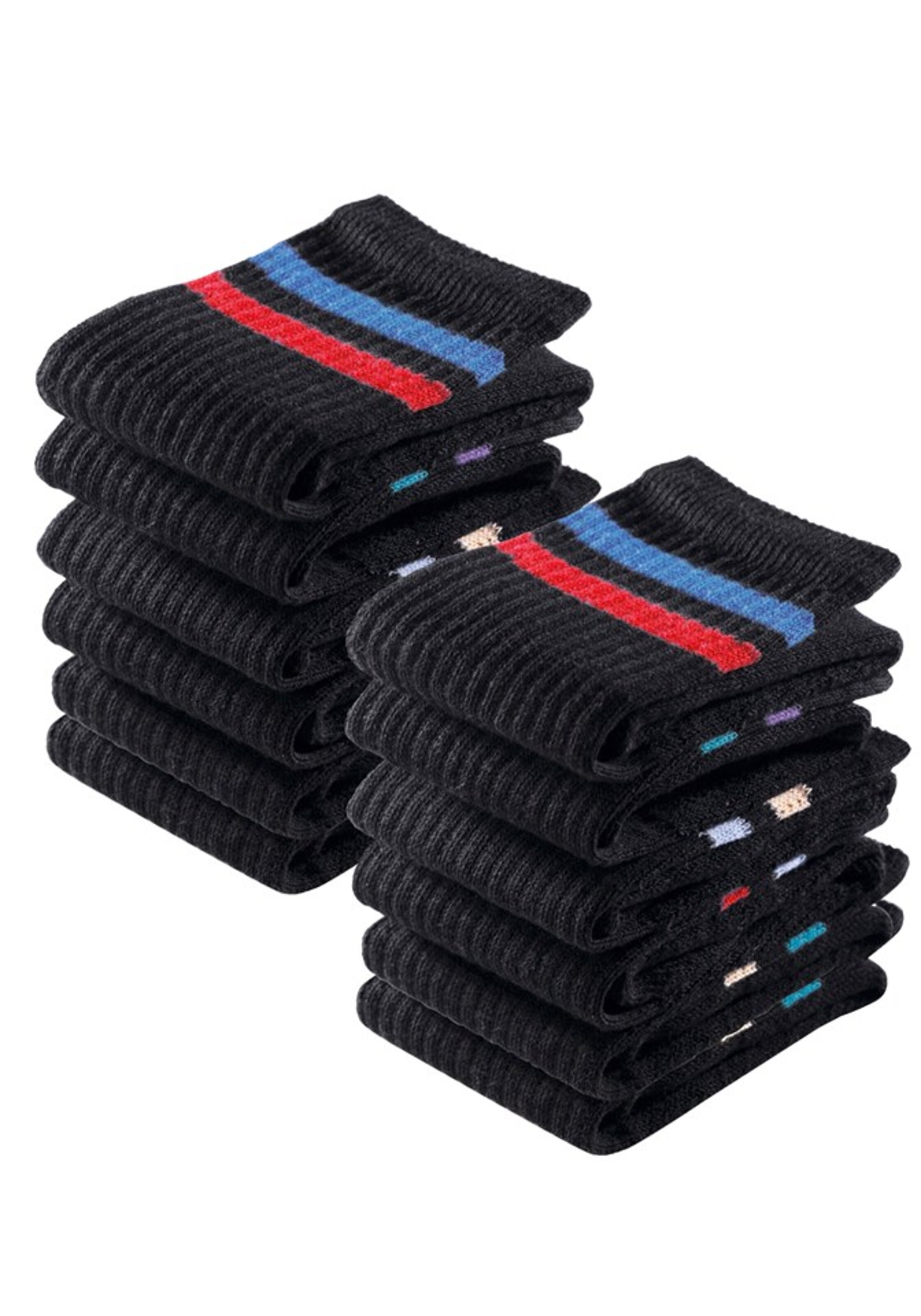 GO IN Socken in Schwarz: Vorderseite