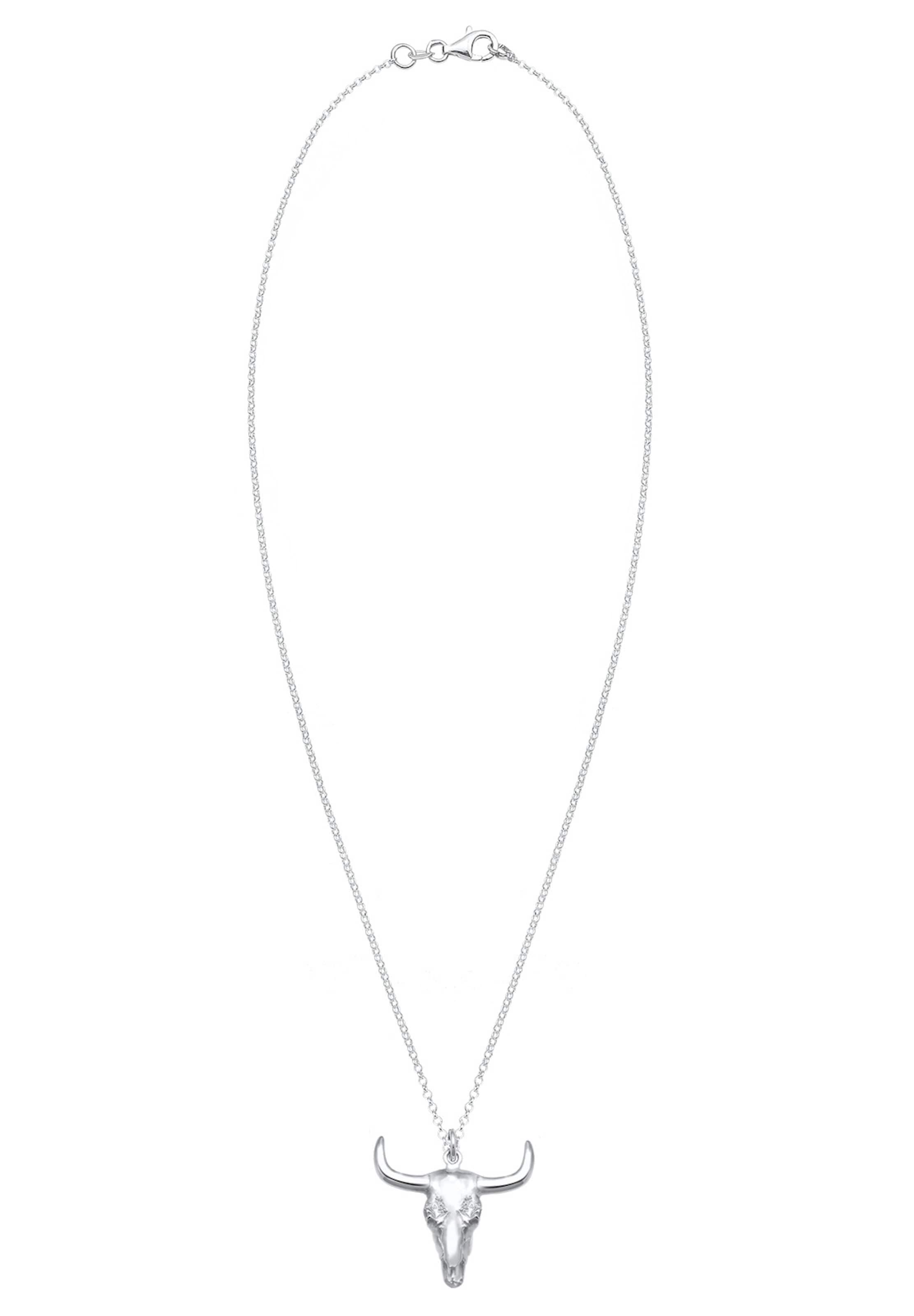 KUZZOI Цепочка в Серебристый: спереди