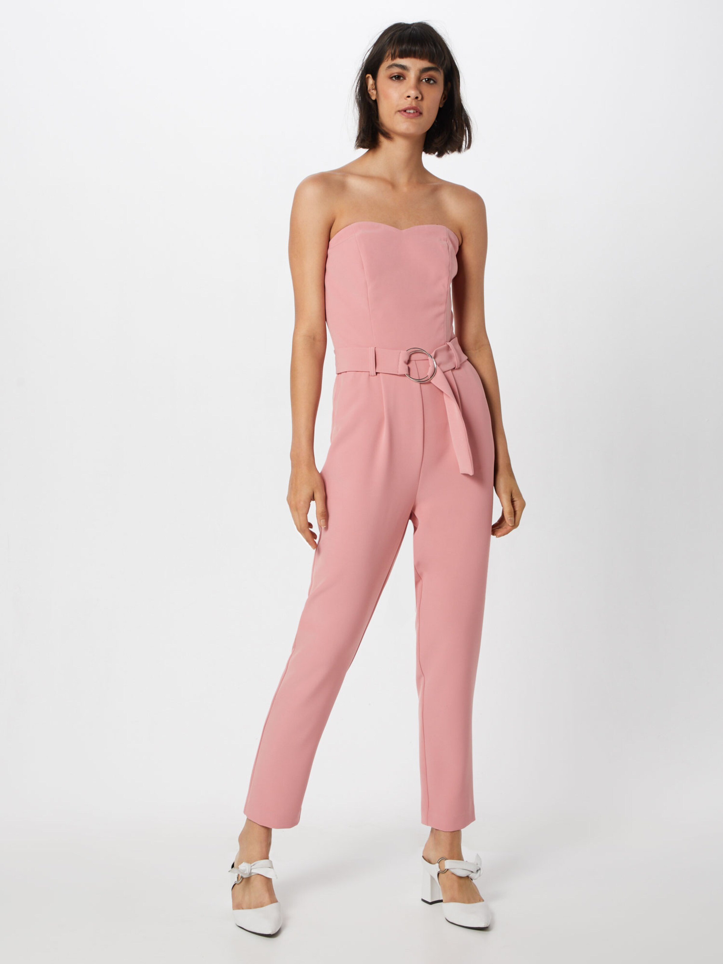 vila jumpsuit rosa