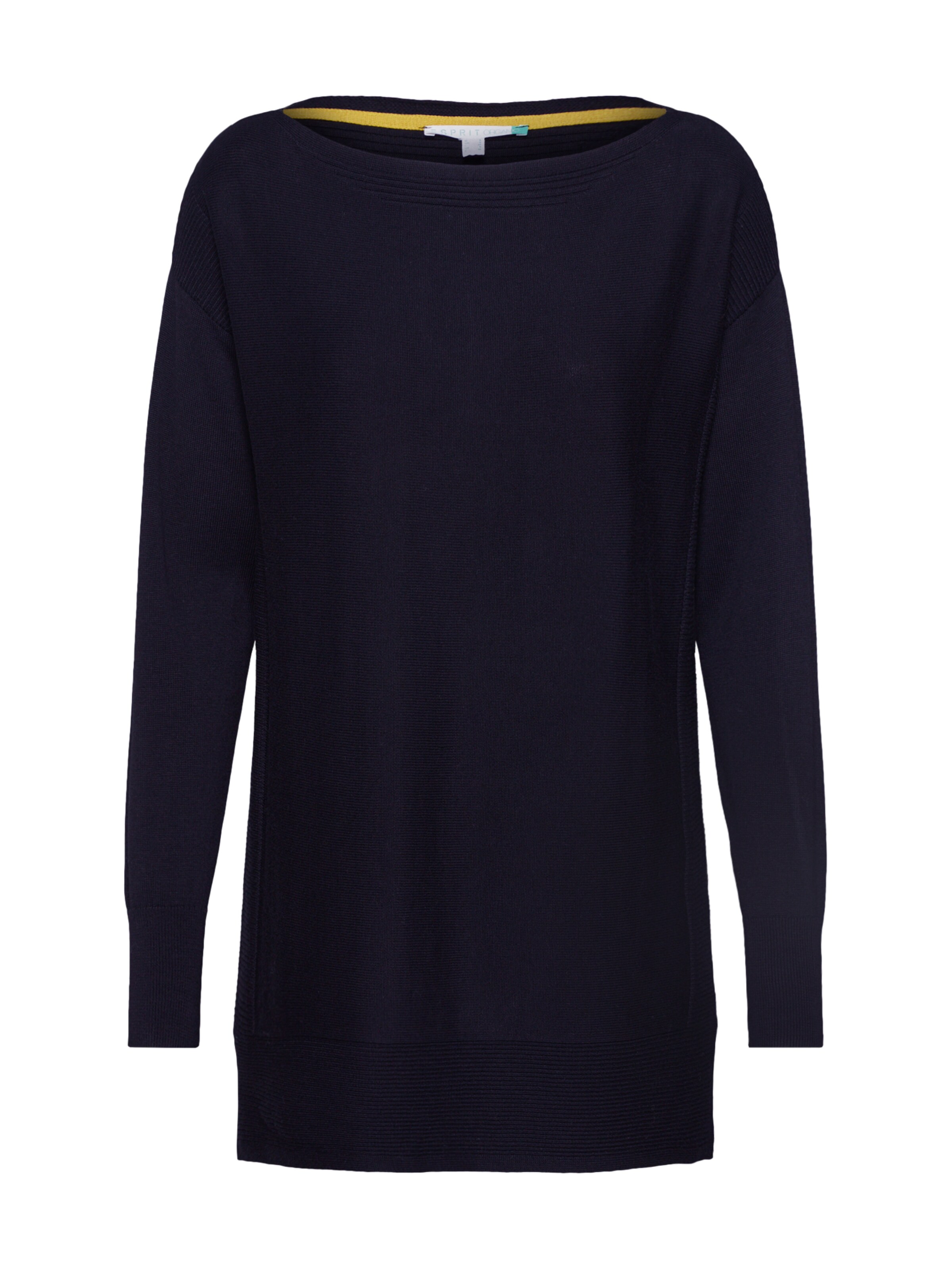 ESPRIT - Trui 'OCS sweater' in de kleur Zwart