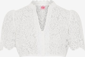 SPIETH & WENSKY Bluza za k noši 'Mellingen' | bela barva: sprednja stran