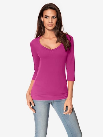 heine Shirt in Roze: voorkant