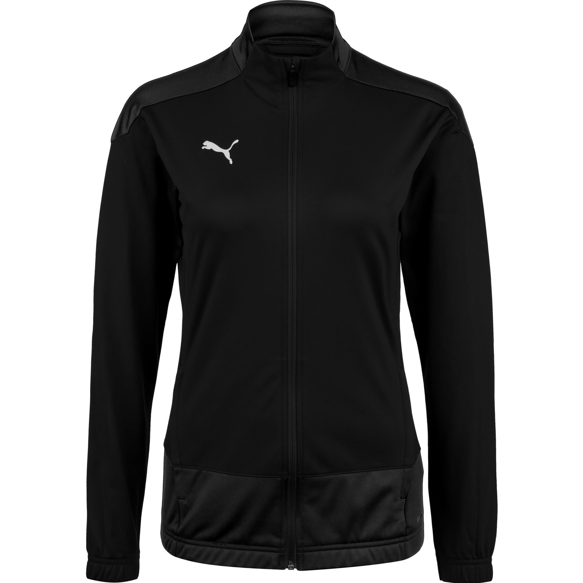 PUMA Trainingsjacke 'TeamGoal 23' in Schwarz: Vorderseite