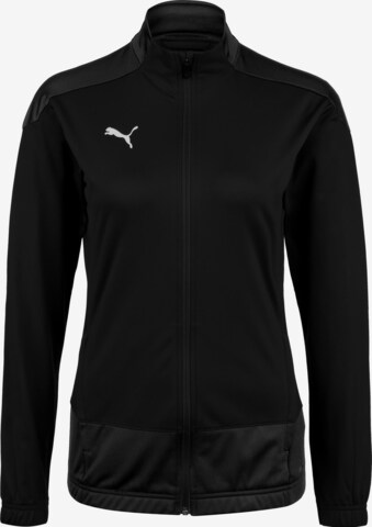 PUMA Training Jacket 'TeamGoal 23' in Black: front