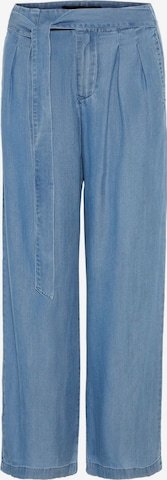 VERO MODA Zvonové kalhoty Kalhoty – modrá: přední strana