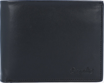 Esquire Wallet 'New Silk' in Black: front