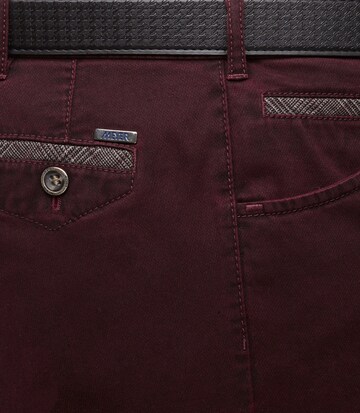Regular Pantalon chino 'Dublin' Meyer Hosen en rouge
