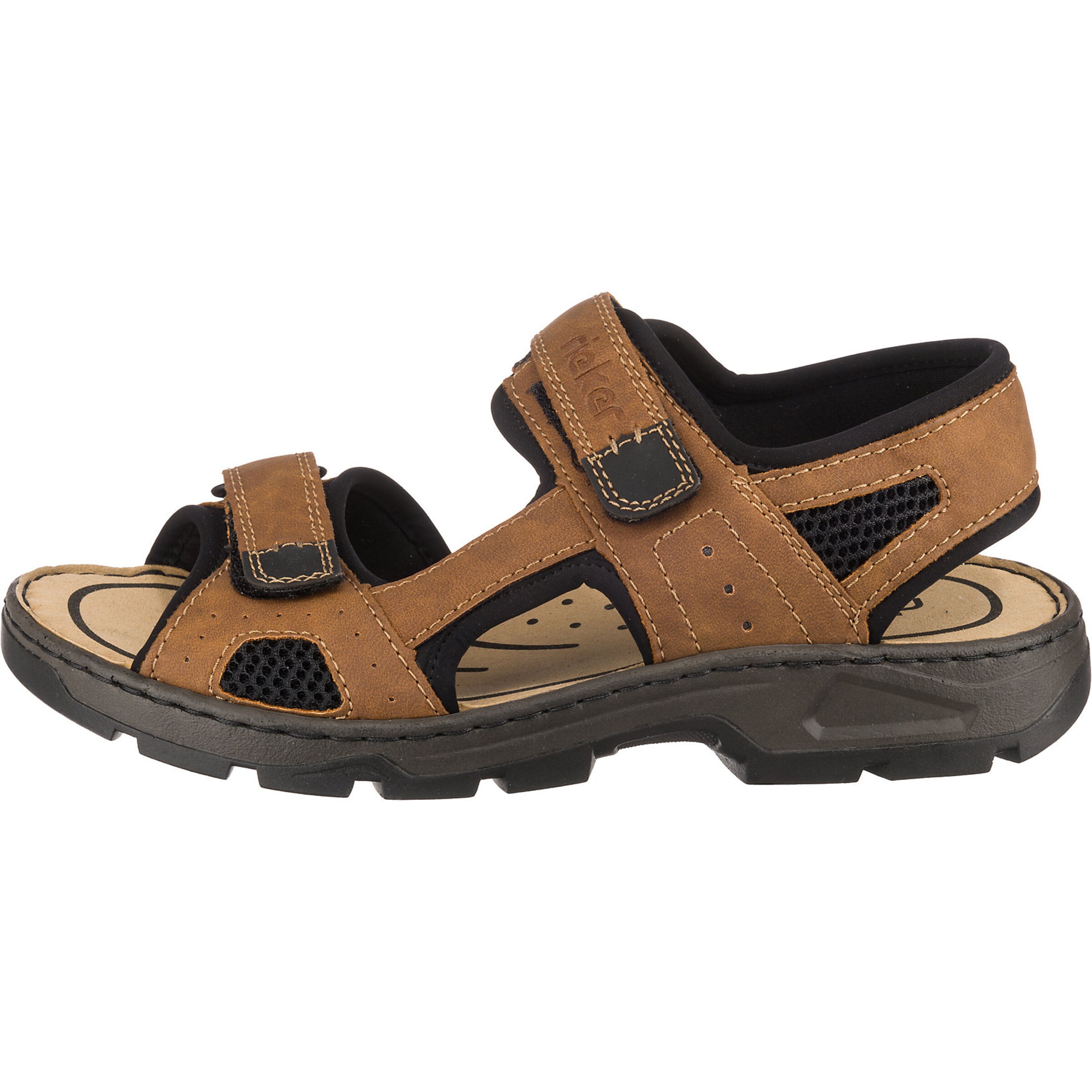 Rieker Hiking Sandals in Brown