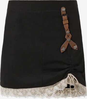 STOCKERPOINT Traditional Skirt 'Kelly' in Black: front