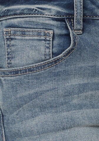ARIZONA Bootcut Bootcut-Jeans in Blau
