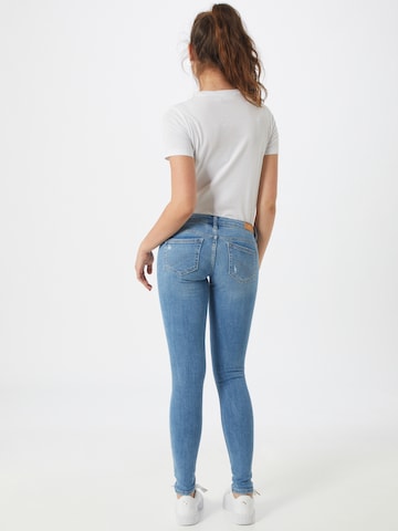 ONLY Skinny Jeans 'Coral' in Blau