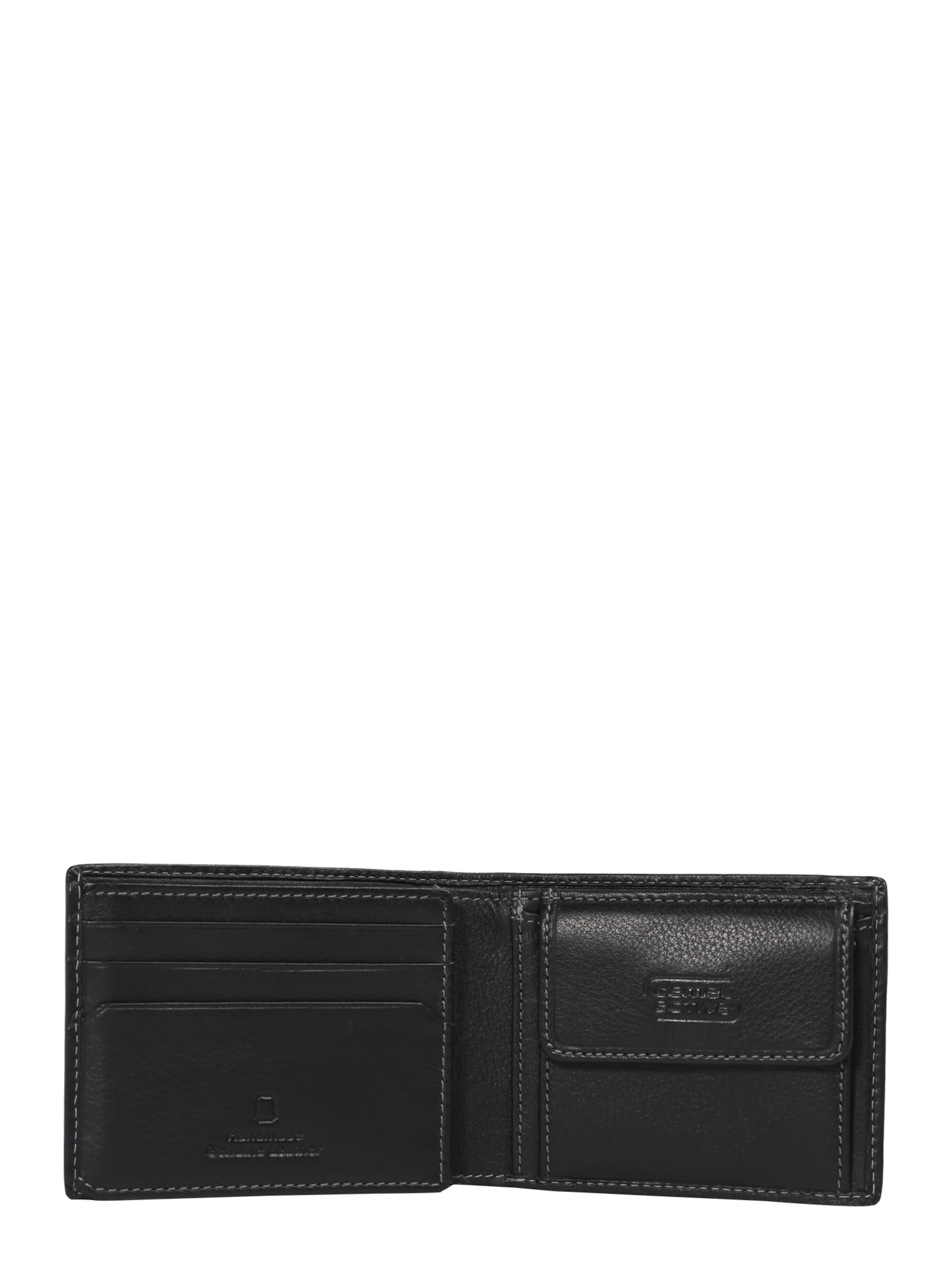 CAMEL ACTIVE Portemonnee 'Vegas' in Zwart: bovenkant