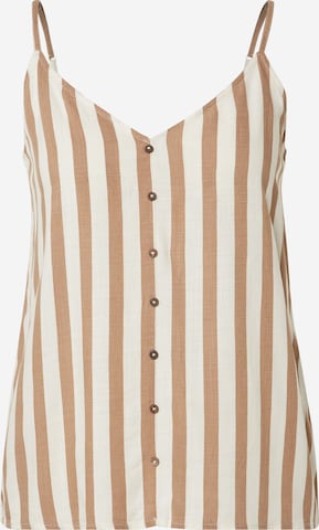 ONLY Top 'Astrid' in Beige: front