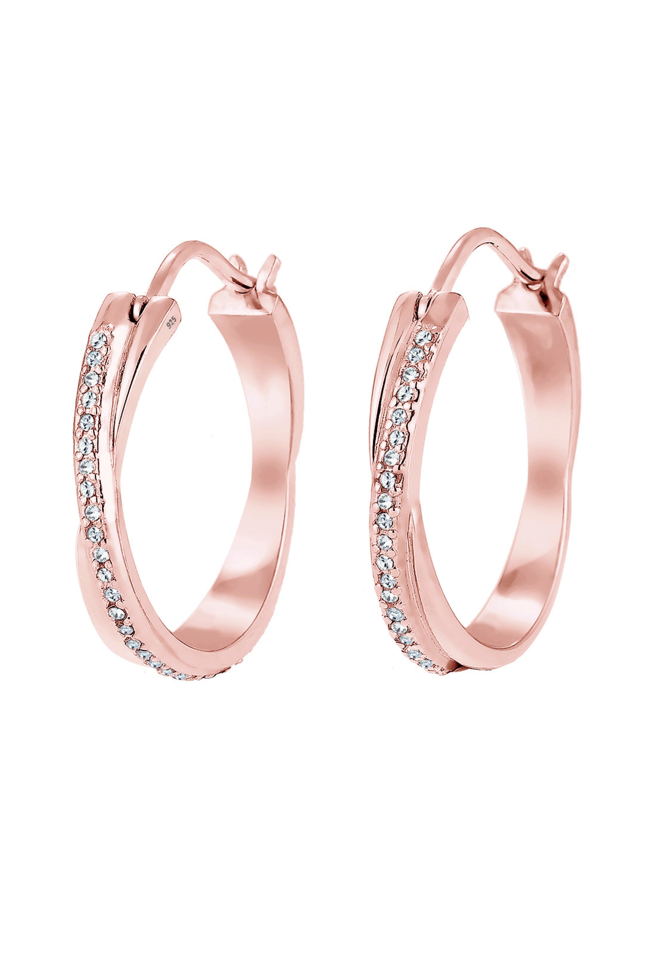 ELLI Ohrringe in Gold: Vorderseite