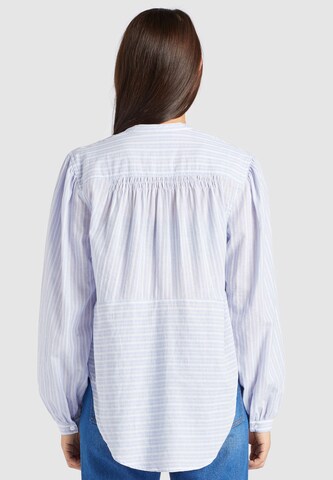 khujo Blouse 'Dobah' in Blauw