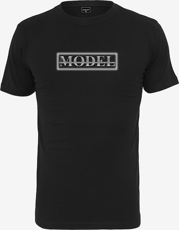 Mister Tee Shirt in Black: front
