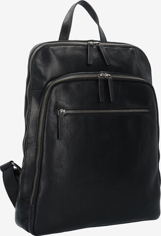 LEONHARD HEYDEN Rucksack 'Roma' in Schwarz