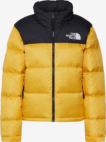 THE NORTH FACE Winter Jacket '1996 Retro Nuptse' in Yellow: front