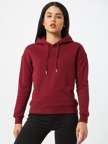 Urban Classics Sweatshirt in Red: front