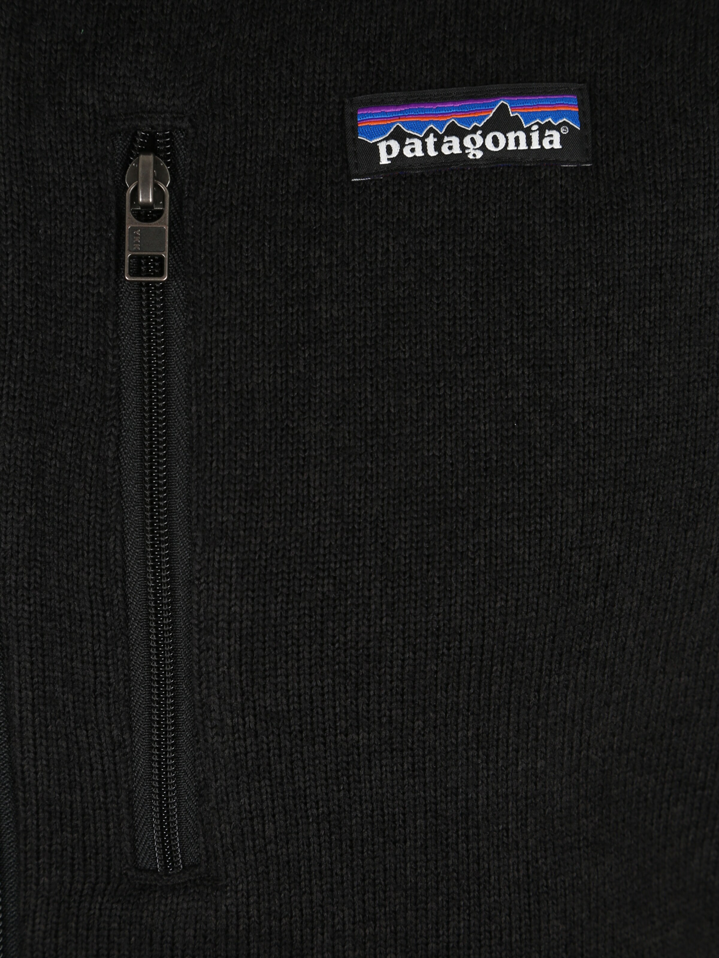 melns PATAGONIA Funkcionāla flīsa jaka 'Better'