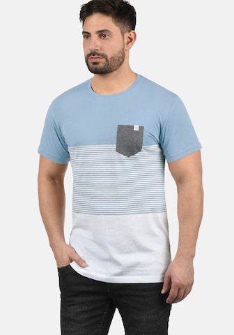 Maglietta 'Malte' di !Solid in blu: frontale