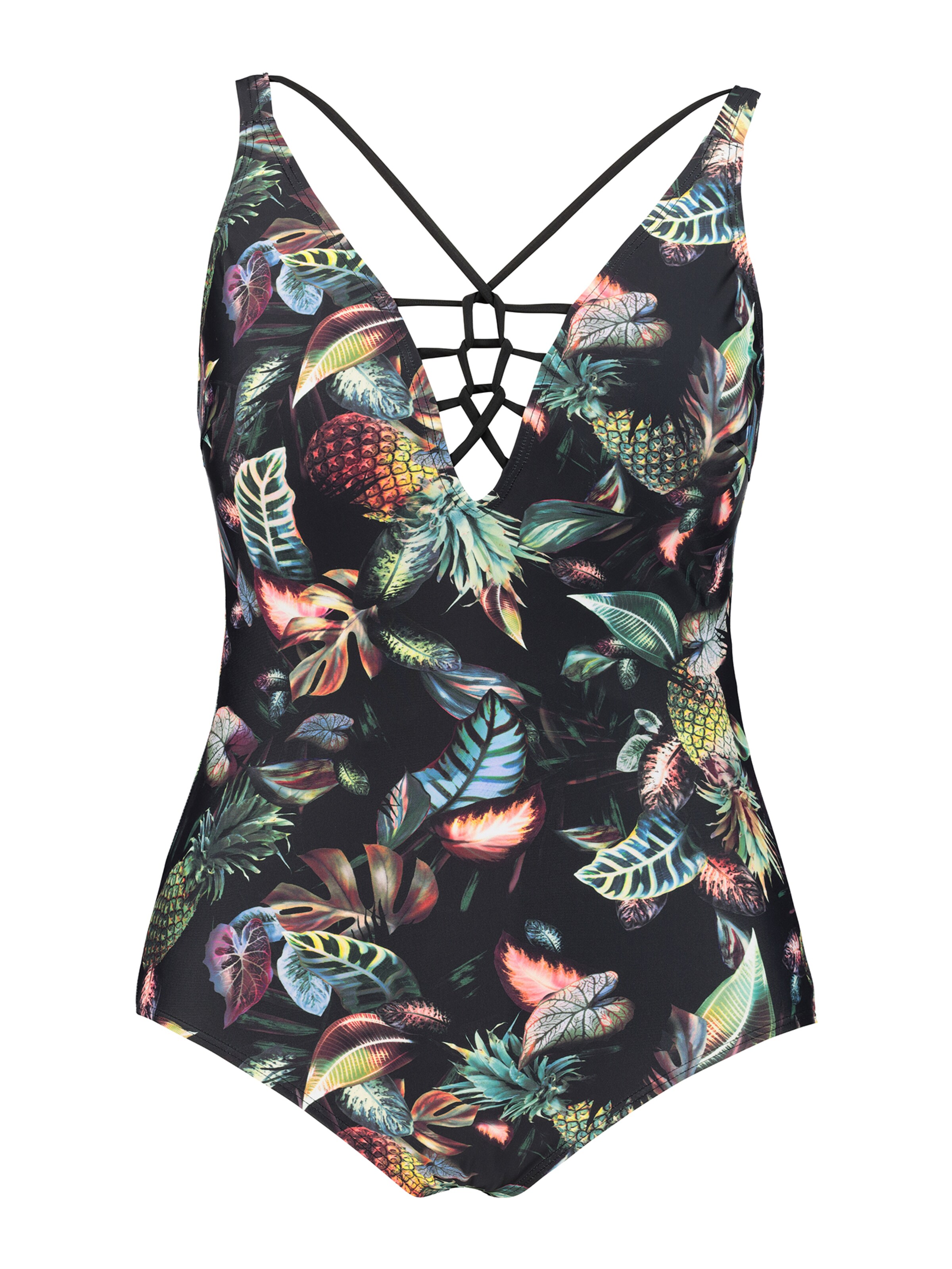 Ulla Popken - Badpak in de kleur Gemengde kleuren