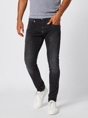 G-Star RAW Slimfit Kavbojke 'Revend' | črna barva