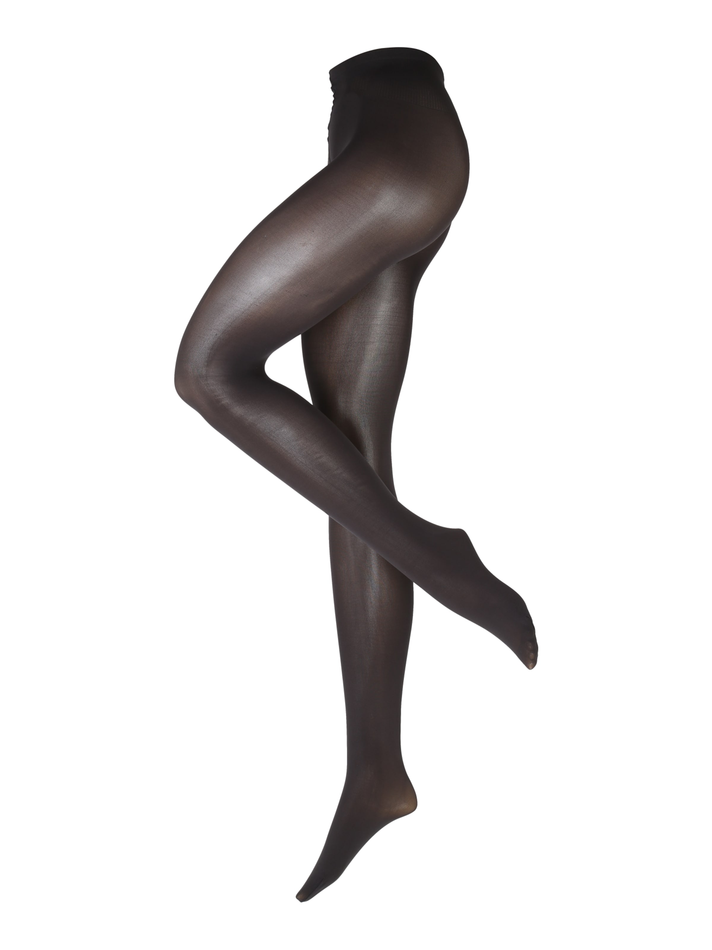 Swedish Stockings Λεπτό καλσόν 'Olivia' σε μαύρο: μπροστά