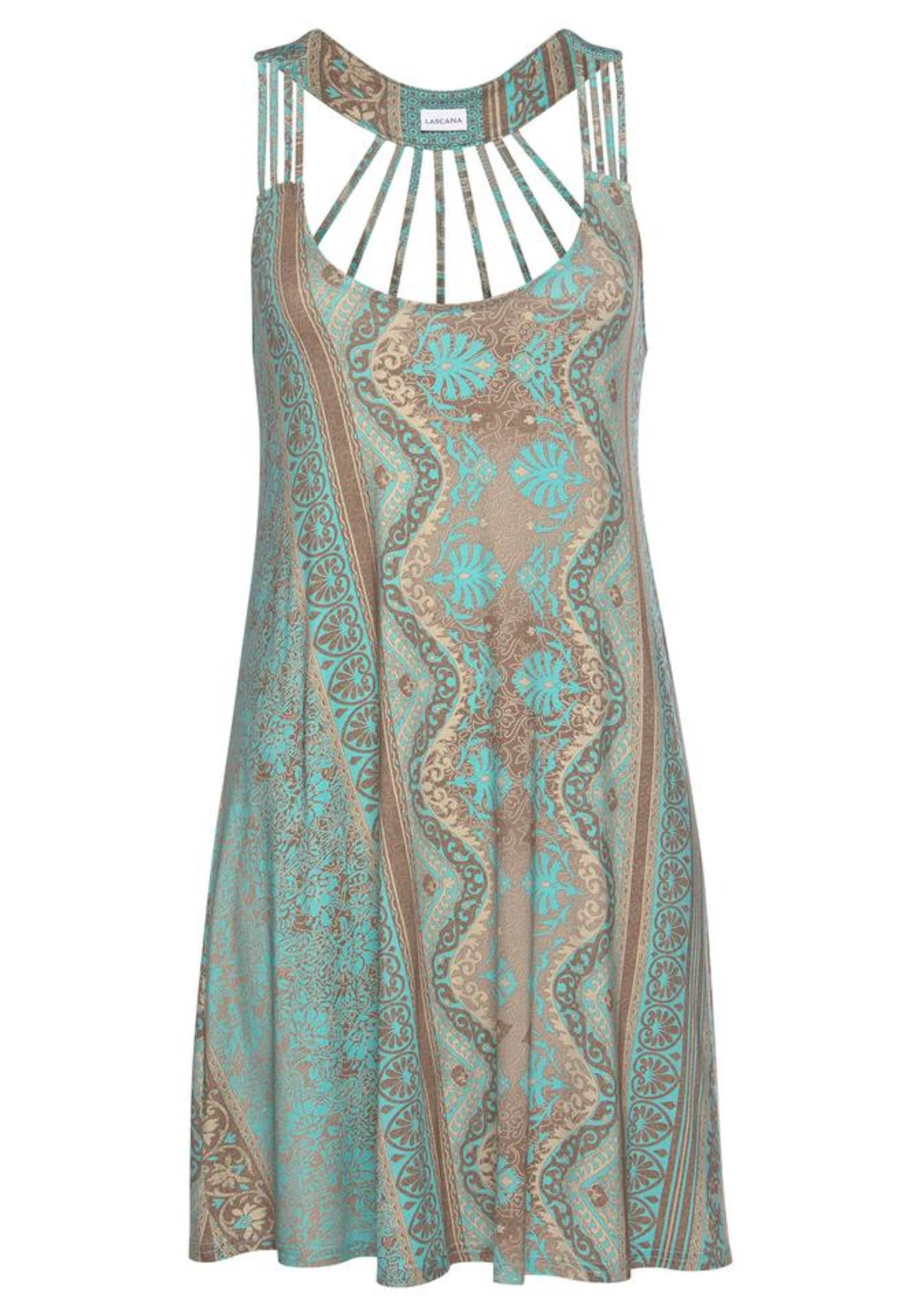 LASCANA - Vestido de verão em mistura de cores: frente