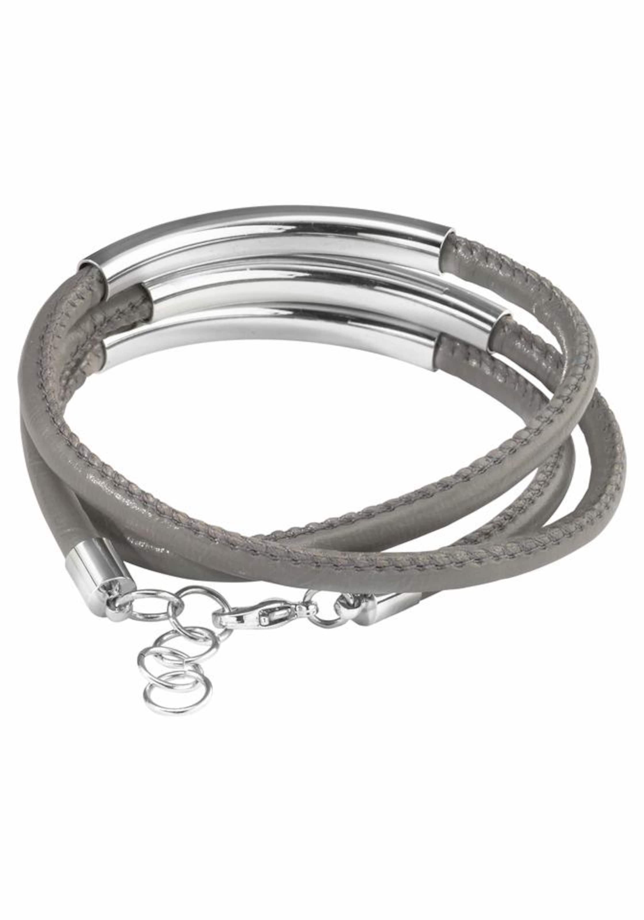 Steuer Armband in Grau