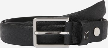 Ceinture Calvin Klein en noir : devant