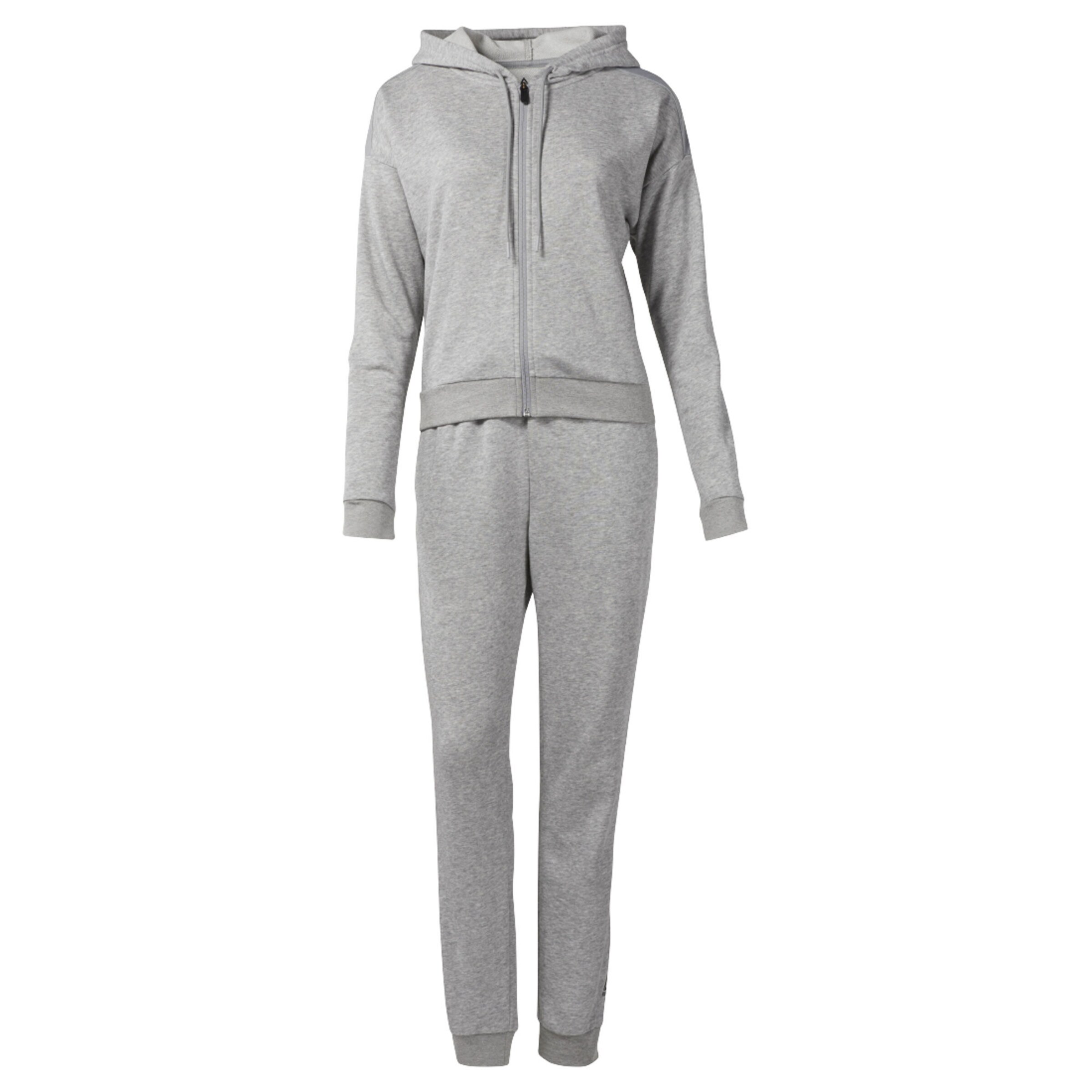 REEBOK - Trainingsanzug in graumeliert