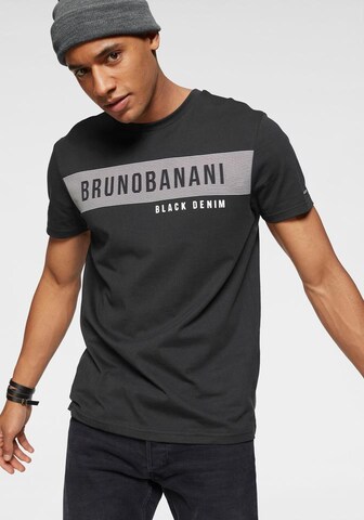 Bruno Banani Shirt in Schwarz: Vorderseite