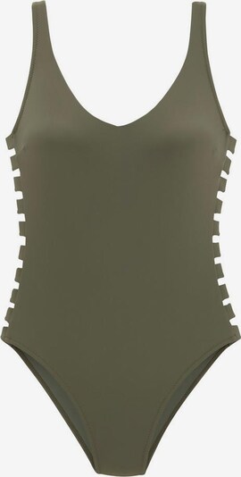 LASCANA Maillot de bain en olive, Vue avec produit