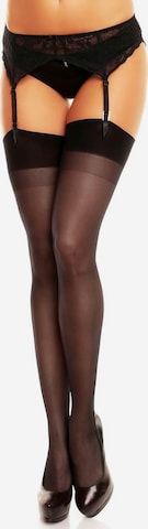 GLAMORY Fine Tights in Black: front