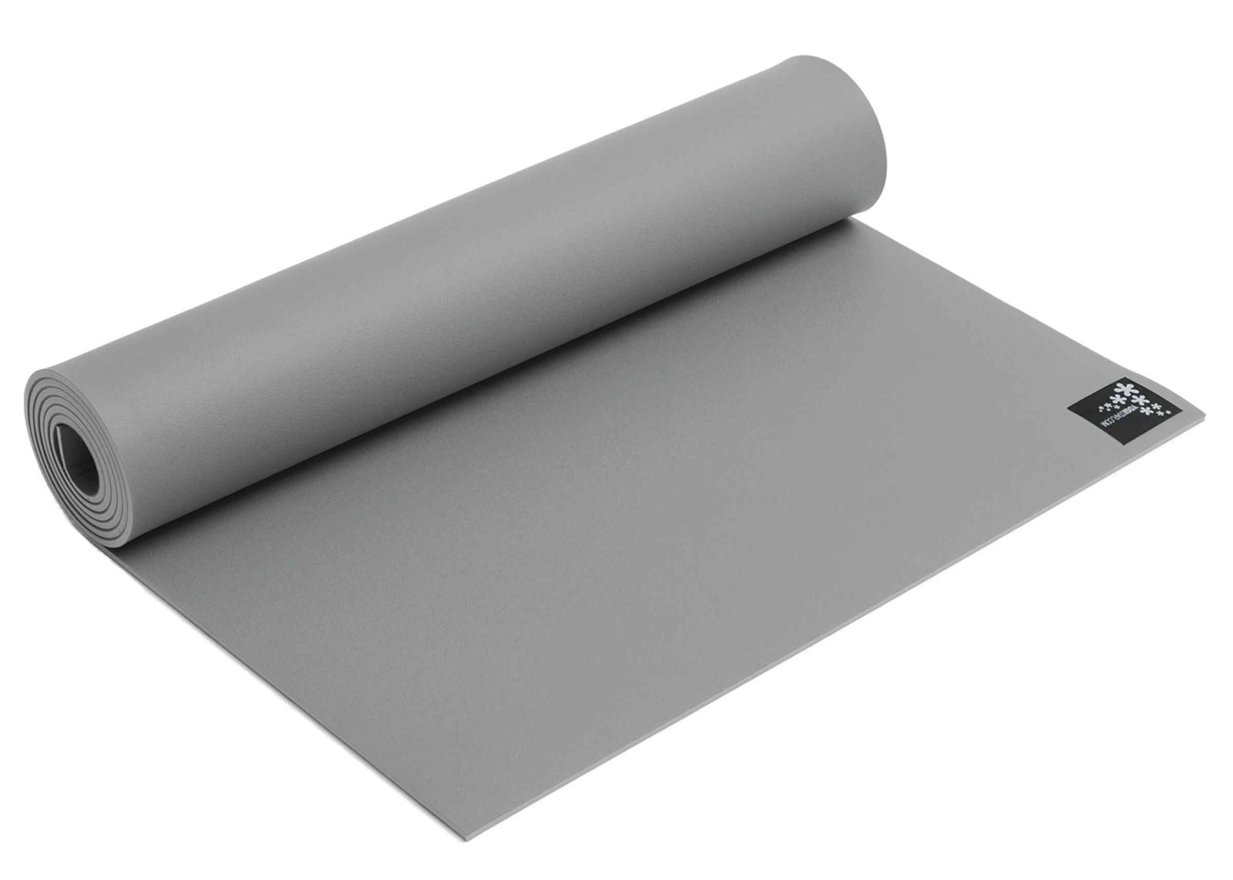 YOGISTAR.COM Yogamatte 'Sun' 6mm in Grau: Vorderseite