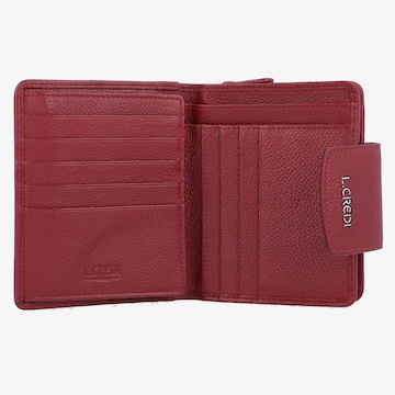 L.CREDI Wallet 'Maranello' in Red