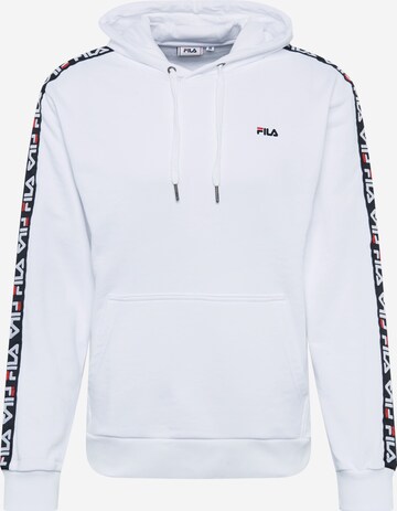 Sweat-shirt 'David' FILA en blanc : devant