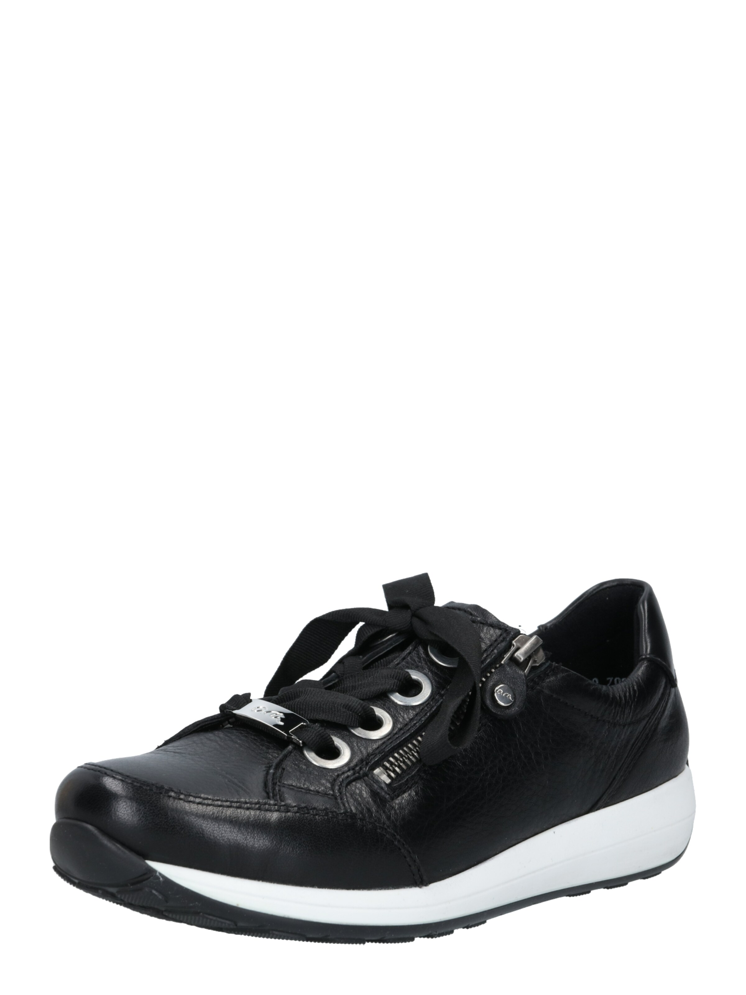 ARA - Sapatilhas baixas 'Osaka' em preto: frente