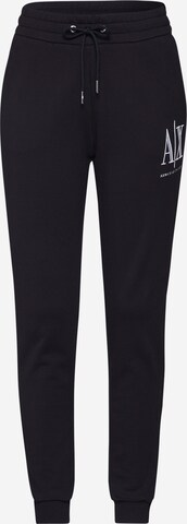 ARMANI EXCHANGE Tapered Broek '8NYPCX' in Zwart: voorkant