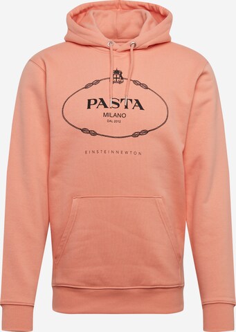 EINSTEIN & NEWTON Sweatshirt 'Pasta' in Orange: front