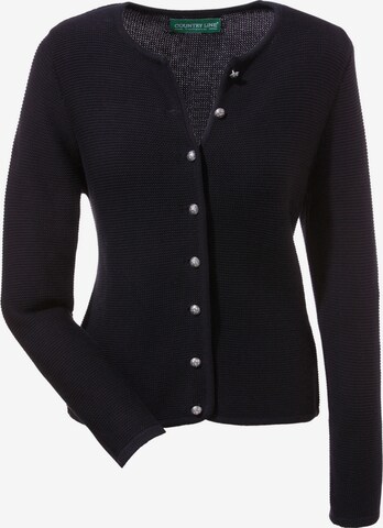 COUNTRY LINE Knitted Janker in Black: front