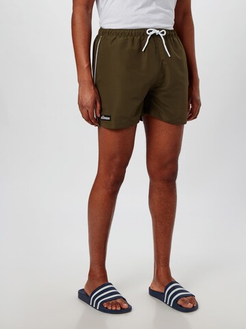 ELLESSE Regular Badeshorts 'Dem Slackers' in Grün: Vorderseite