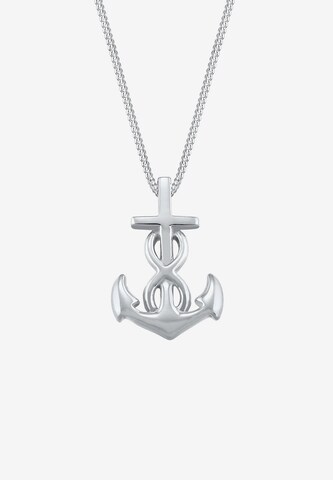 ELLI Halskette 'Anker, Infinity, Kreuz' in Silber