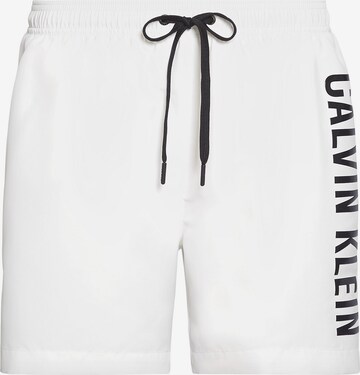 Calvin Klein Swimwear Badeshorts - 'Intense Power Plus' in Weiß: front